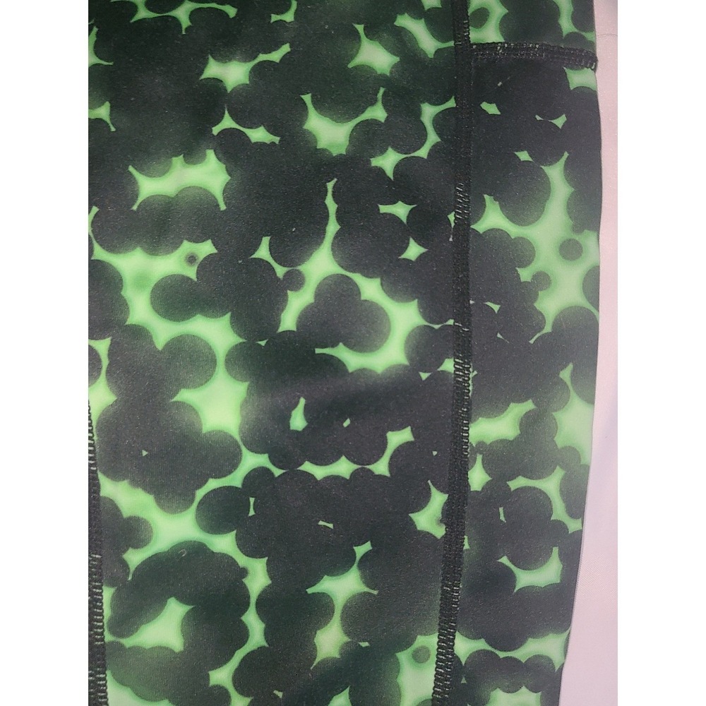 Constantly Varied Gear Neon Green Black Abstract Leggings XS Pockets Squat Proof - Picture 9 of 16